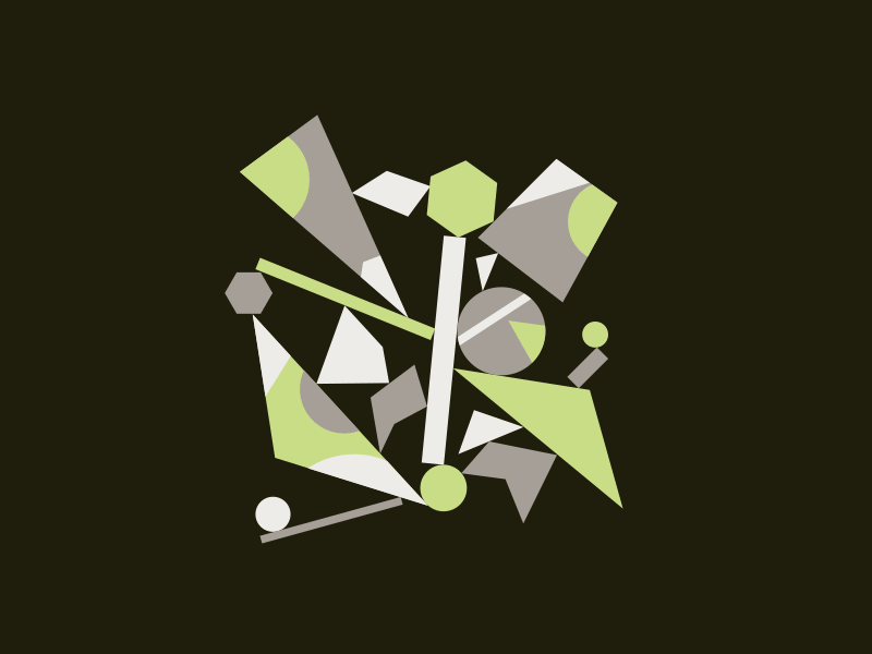 𝕒𝕓𝕤𝕥𝕣𝕒𝕔𝕥 𝕔𝕠𝕞𝕡𝕠𝕤𝕚𝕥𝕚𝕠𝕟 𝟚 animate animation artist branding circle deconstructed design doodle geometric gif green illustrated illustration logo minimal minimal art minimalistic newyork shapes vector
