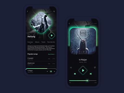 Daily UI #009 - Music player