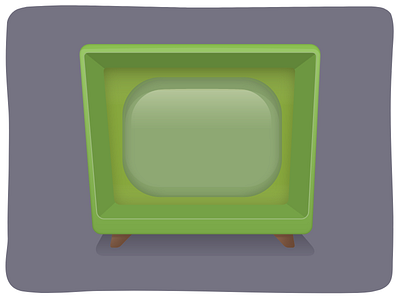 Retro TV Icon