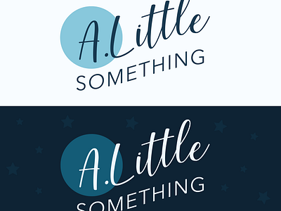 A. Little Something Branding branding logo typography vector