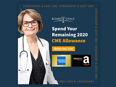 BoardVitals CME Sale Campaign boardvitals branding campaign design marketing medical sale socialmedia