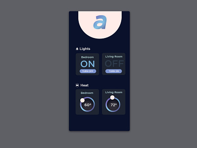 Automatlee Smart Home App Concept app concept app design concept app mockup design smarthome ui ui mockup