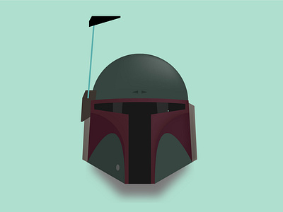 Boba Fett Helmet - Clean