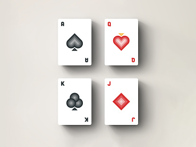 Playing Card Concept - WIP brand identity branding design graphic design icon identity design illustration logo typography vector