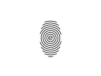 plz do not call Edog e fingerprint line logo logomark