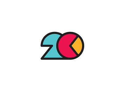 20K 20000 20k logo logotype