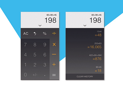 Daily UI 004 - Calculator artist dailyui dailyui004 uidesign user interface web interface