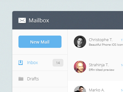 Mailbox application