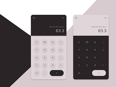 Calculator - Daily UI #004 calculator calculator app dailyui dailyui004 design figma ui uxdesign