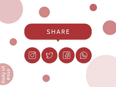 Share Button - Daily UI Challenge #010