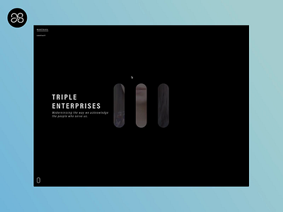 Triple Enterprises Interaction branding interaction design ui design web design