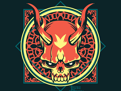 Skull & Tribal animation branding cartoon cartoon character character illustration logo mascot skull tattoo tattoo design vector