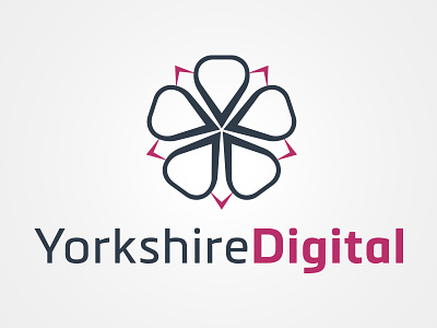 Yorkshire Digital Logo Design brand identity branding brandmark digital logo logo design mark symbol yorkshire yorkshiredigital