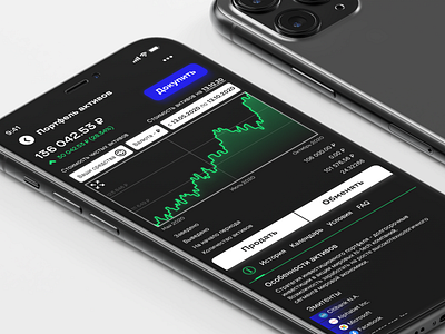 Mobile application for investments and finance