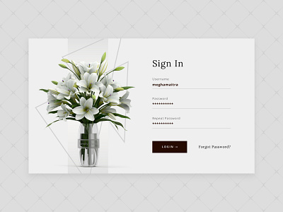 Website Login design e commerce website illustration ui vector