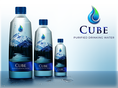 Water Bottle Packaging Design
