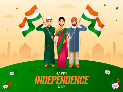 Happy Independence Day august 15 independence