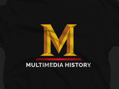 Multimedia History - History Channel brandlogo graphicdesign logo logo alphabet logobranding logos minimalistlogo multimedia