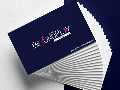 Business Card Mock Up beyond and play brandlogo business card business card design businesscard design illustration logobranding mockup mockup design vector