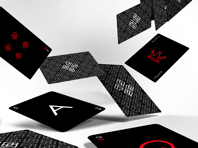 HABI Playing Cards Mockup Design branding card mockup card ui illustration mockup design pattern design philippines weaving playing card