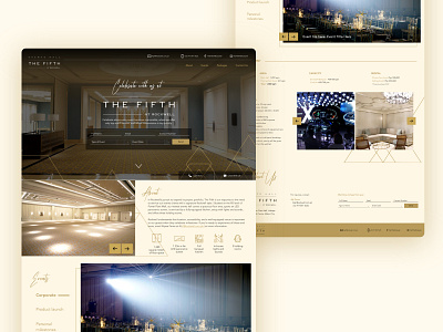 Rockwell The Fifth Website ui ux web website