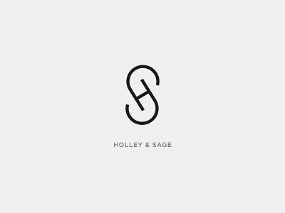 Holley & Sage branding logo logotype monogram