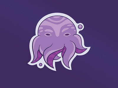 Octy bubbles illustration ocean octopus playoff sea stickermule