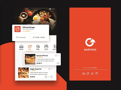 Food application app branding appliance azizdokht brand consept designer element food food app food app ui hossein azizdokht iranian logo logo build order food ui template ux