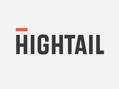 Hightail wordmark branding logo