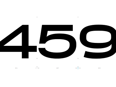459 typeface