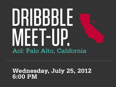 Dribbble Meet-Up, Palo Alto. meetup palo alto