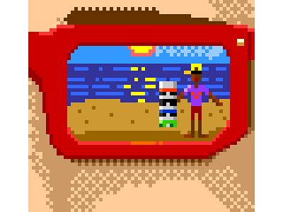 Merchant beach merchant pixel pixelart