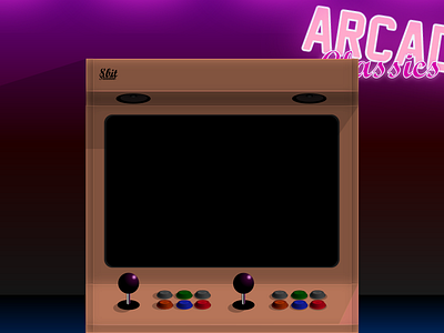 Arcade Classics svg vector web design