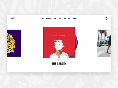 Noizzy - Music Band WordPress Theme animation bold branding color colorful creative design flat minimal minimalism music ui ux web website wordpress