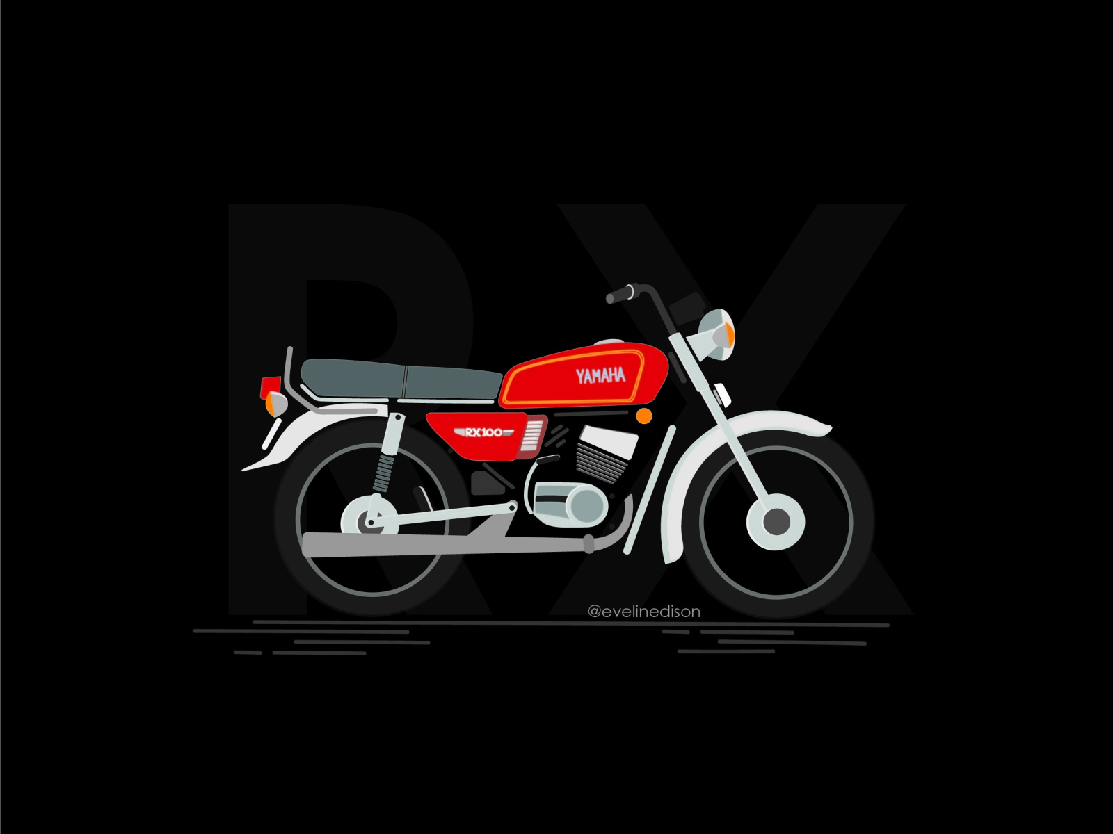 RX 100 by evelin edison on Dribbble