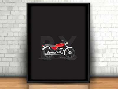 Motorcycle illustration app bike black branding design illustration logo simple ui vector