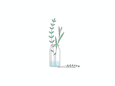 tiny bottle plant