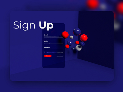 Daily UI 001 sign up