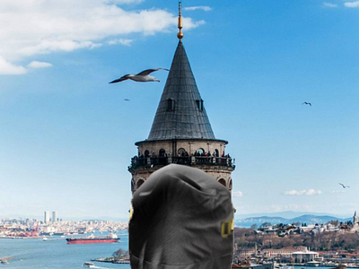 COVID 19 GALATA TOWER İSTANBUL behance covıd galata tower instagram istanbul türkiye yaratıcı bulut