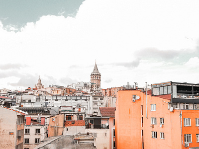 Galata Tower Photography behance galata tower green instagram istanbul lightroom mobile photo photography sanat turkey vsco vscocam vscode