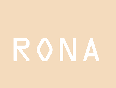 RONA LOGO #1 behance grafik tasarım instagram istanbul logo marketing packaging sanat tipografi yaratıcı bulut