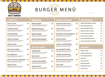 BEST BURGER MENU behance burger grafik tasarım istanbul logo sanat tipografi yaratıcı bulut