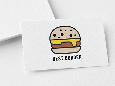 BEST BURGER BUSSİNESS CARD behance bussiness card grafik tasarım istanbul logo tipografi yaratıcı bulut