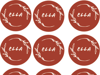 Ella sticker behance blogger coffee instagram istanbul packaging sanat sticker tipografi yaratıcı bulut