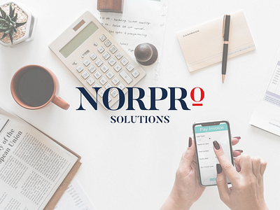 NORPRO SOLUTIONS LOGO DESIGN