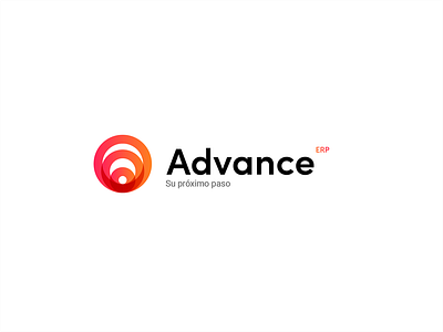 Advance ERP - Logo branding graphic design logo