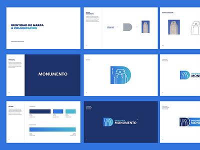 Monumento - Branding branding design graphic design logo