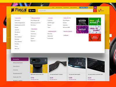 Pascal - Ecommerce ui web web design