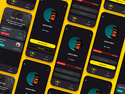 Mini Brew - Android app android app beer brew brewing ui ux