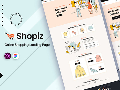 Shopiz - eCommerce Landing Page